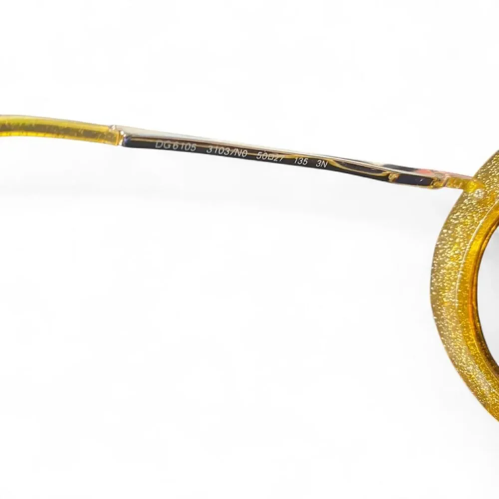 Dolce-gabbana Women's Gold and Yellow Sunglasses